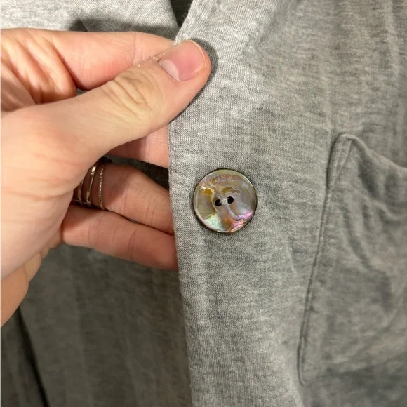 Bleusalt The Big Rock Boyfriend Blazer Womens Size 2 - Picture 4 of 5